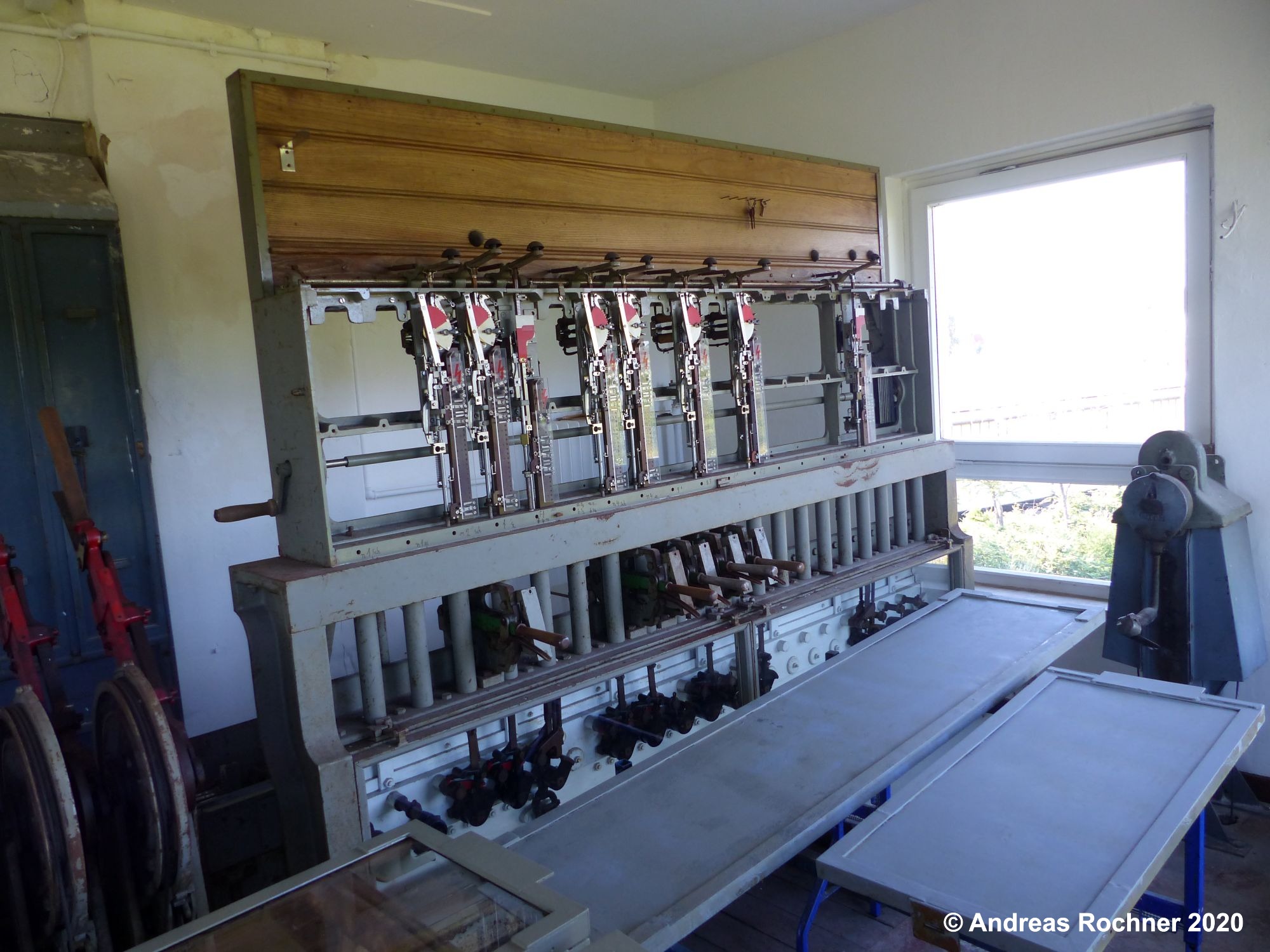 Restaurierung des Blockkastens