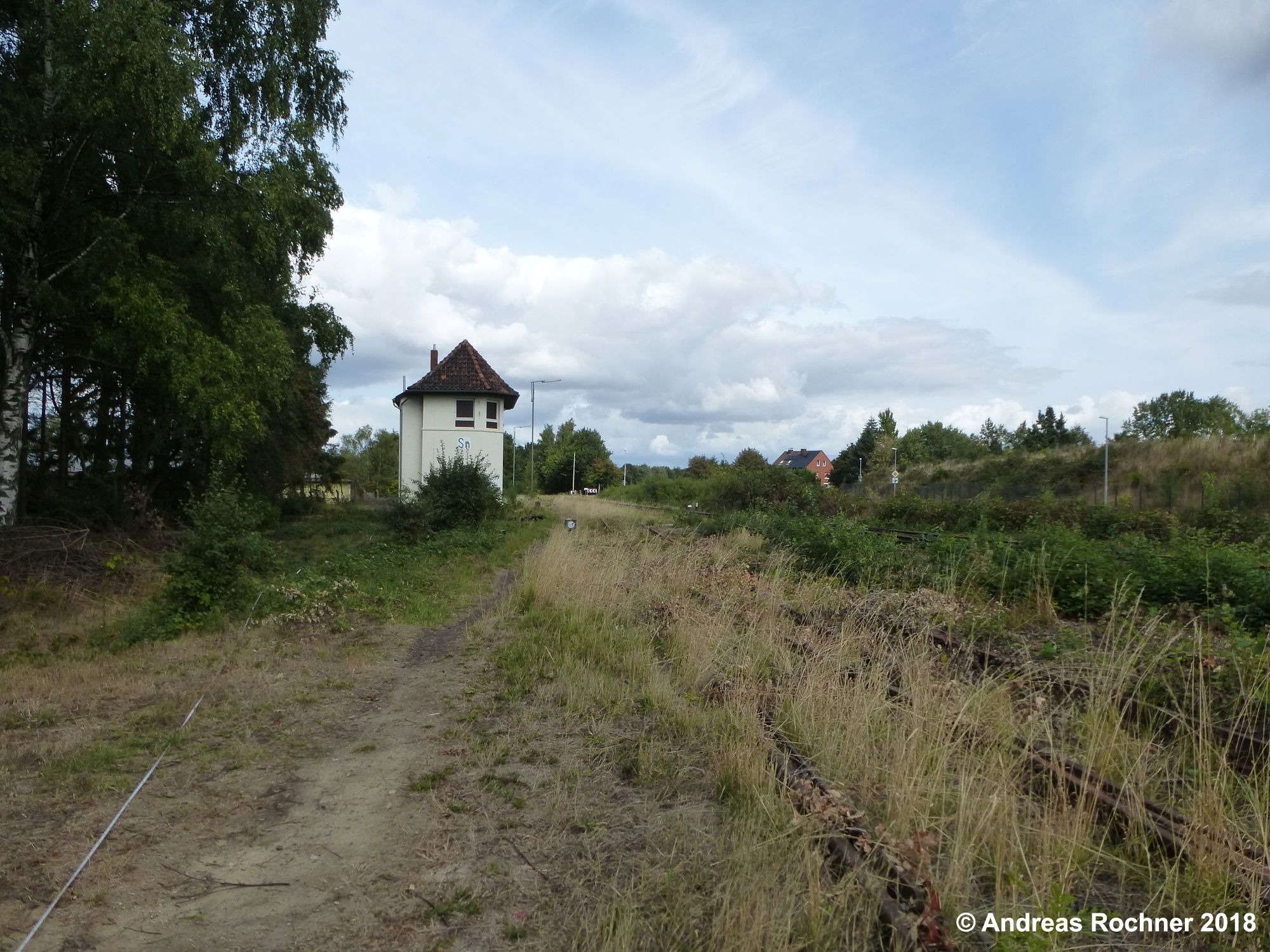 Zuwegung zum Stellwerk Sn