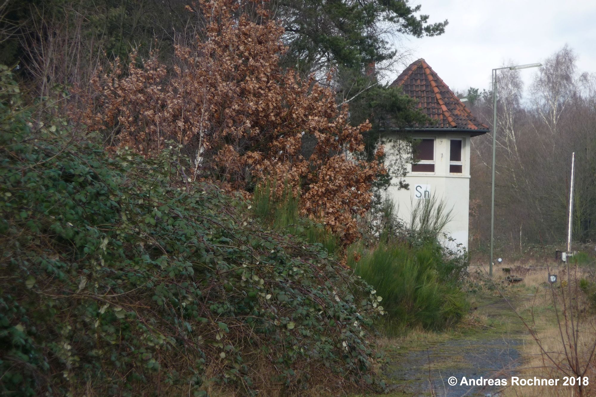 Zuwegung zum Stellwerk Sn