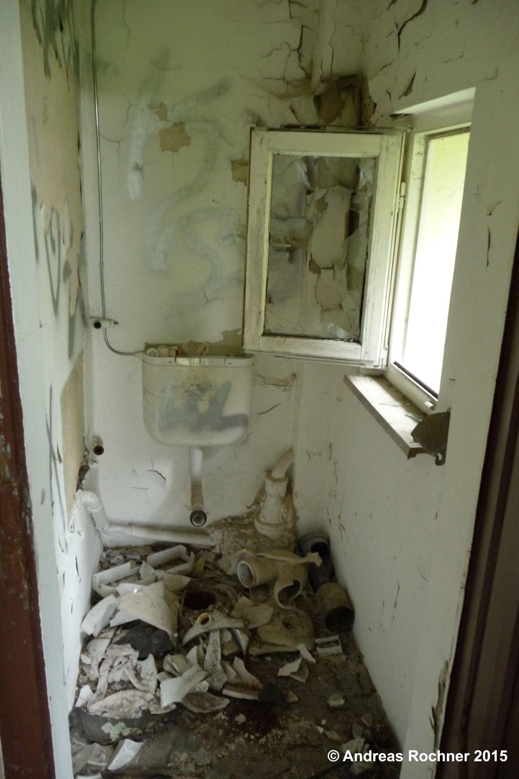 Toilette des Stellwerks Sn 2015