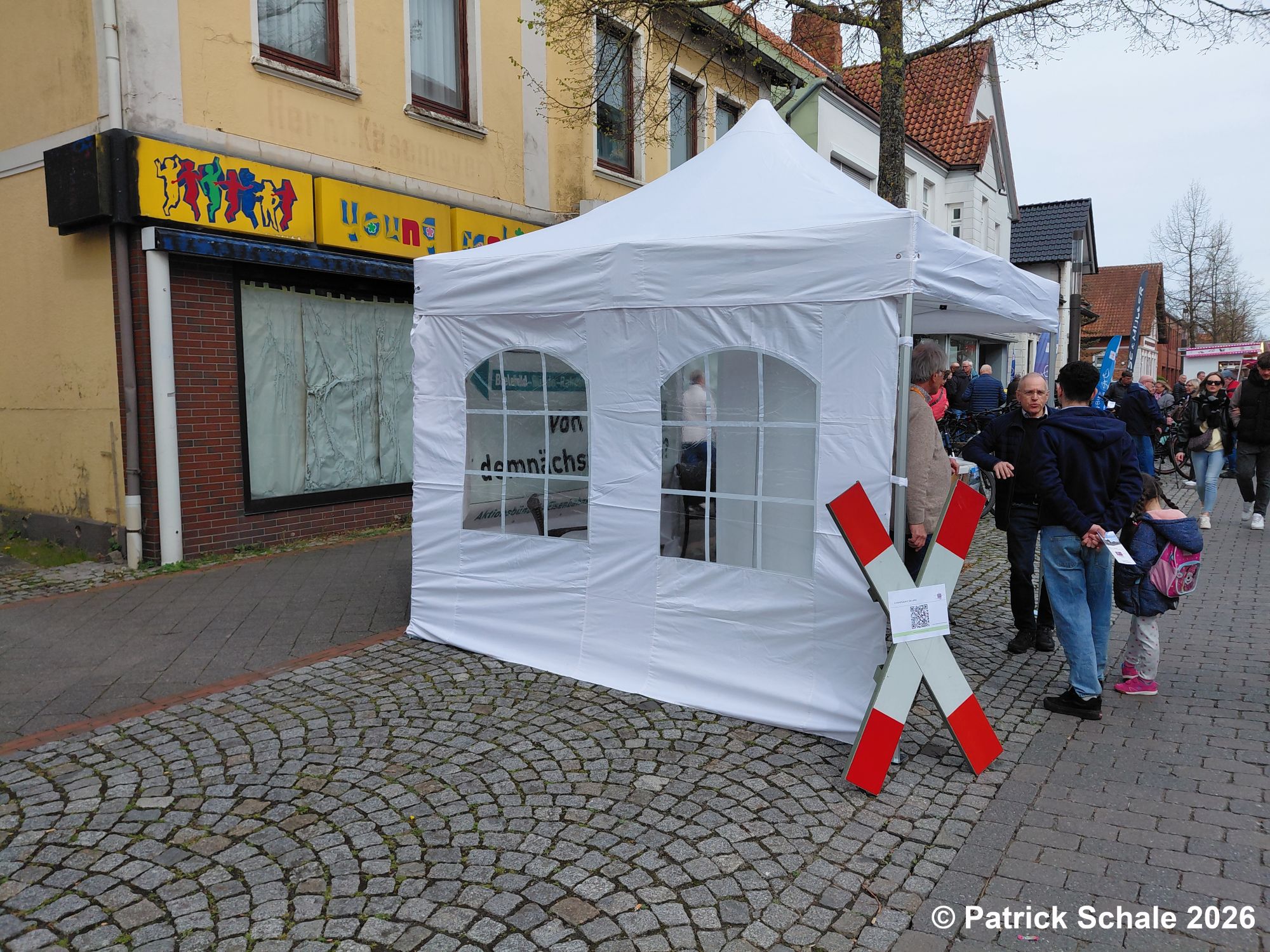 Stand des AEBB auf dem Frühlingsfest 2026 in der Langen Straße in Sulingen